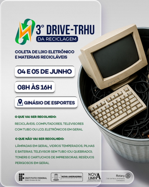 Left or right left or right 3 drive thru reciclagem